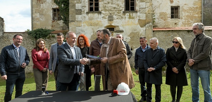 Važan korak prema cjelovitoj obnovi dvorca Bela I – potpisan ugovor o izradi projektno-tehničke dokumentacije
