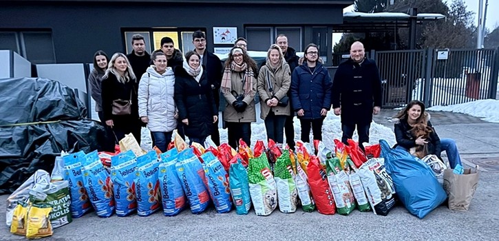 Mladež HDZ-a Varaždinske županije i ove godine donirala hranu Udruzi SPAS Varaždin