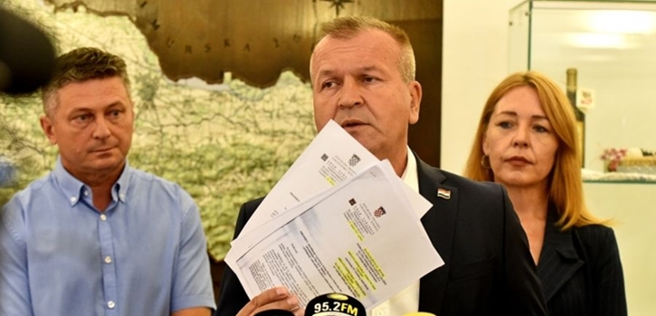 Župan Stričak: Državni inspektorat je još prije 1,5 godinu obavijestio Bosilja i Markovića o odloženom i zakopanom otpadu u Podravskoj ulici