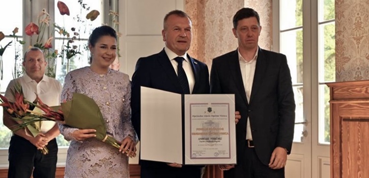 Općina Vinica obilježava svoje dane – župan Anđelko Stričak proglašen počasnim građaninom Općine Vinica