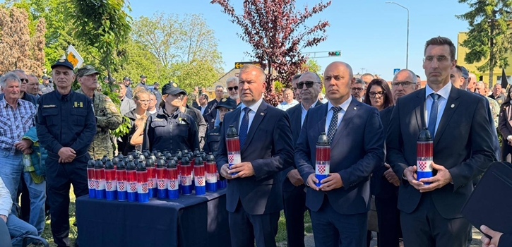 Župan Stričak u Borovu: Žrtva 12 redarstvenika trajno nas obvezuje da istinu prenosimo budućim generacijama
