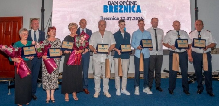 Svečanom sjednicom proslavljen Dan Općine Breznica, svečanost uveličali mnogobrojni uzvanici