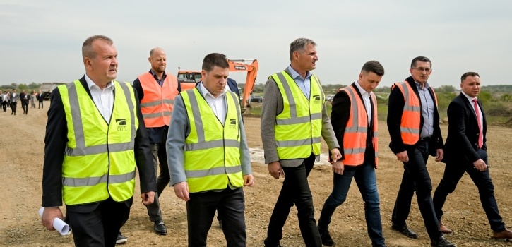 Ministar Butković zadovoljan radovima na izgradnji brze ceste Varaždin–Ivanec–Lepoglava–Krapina