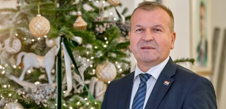 Novogodišnja čestitka župana Varaždinske županije Anđelka Stričaka