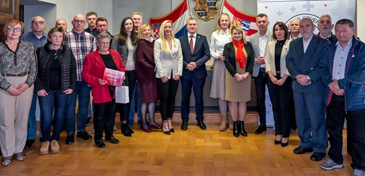 Održan prijem za dobrovoljne darivatelje krvi Varaždinske županije – heroji koji tiho spašavaju živote