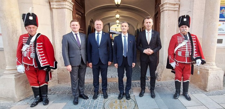 Veleposlanik Italije Nj. E. Trichilo u prvom posjetu Varaždinskoj županiji