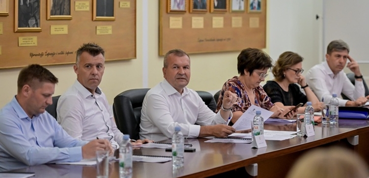 Održani kolegij župana Anđelka Stričaka s načelnicima i gradonačelnicima 
