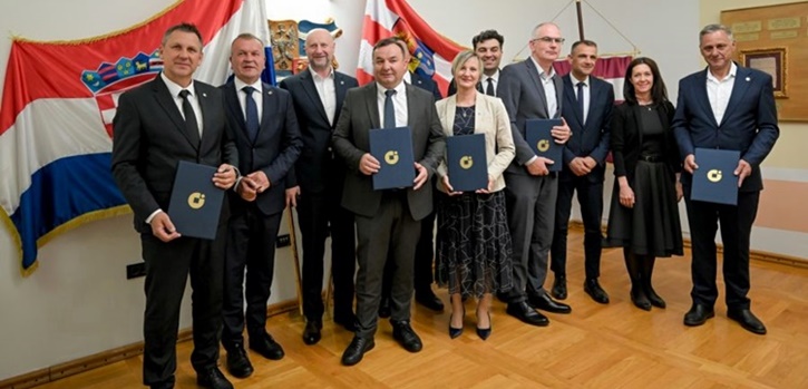 Varaždinska županija domaćin potpisivanja Sporazuma o međusobnoj suradnji između pet područnih obrtničkih komora