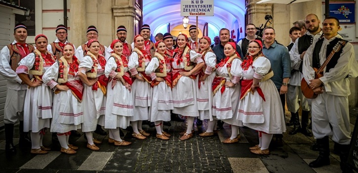 U atriju Županijske palače nastupio KUD Hrvatskih željeznica