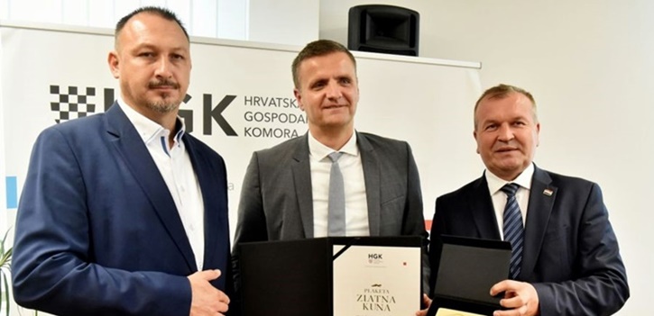 HGK dodijelio Zlatne kune najuspješnijim tvrtkama Varaždinske županije za 2024. godinu