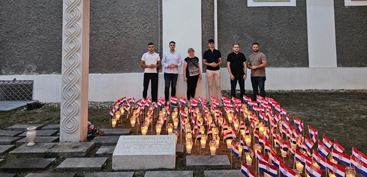 Mladež HDZ-a obilježila Dan oslobođenja grada Varaždina i Dan branitelja Varaždinske županije