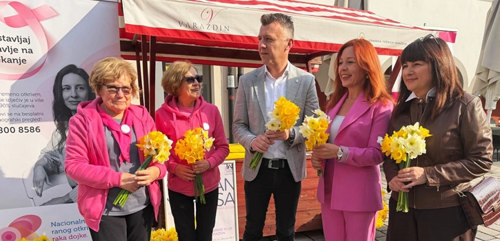 Dan narcisa u Varaždinskoj županiji: 27.000 žena pozvano na mamografski pregled koji spašava život
