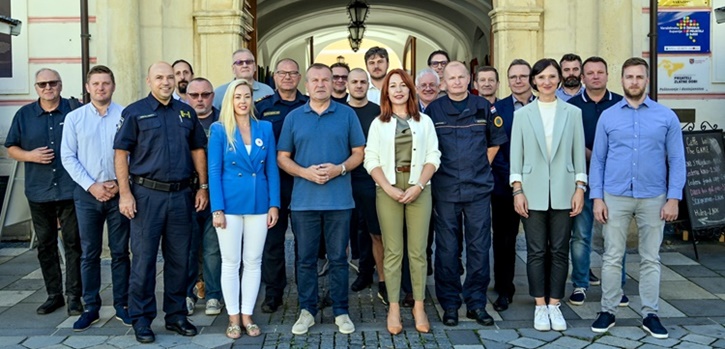 Konstituiran Stožer civilne zaštite Varaždinske županije na čelu s načelnicom Silvijom Zagorec, zamjenicom župana